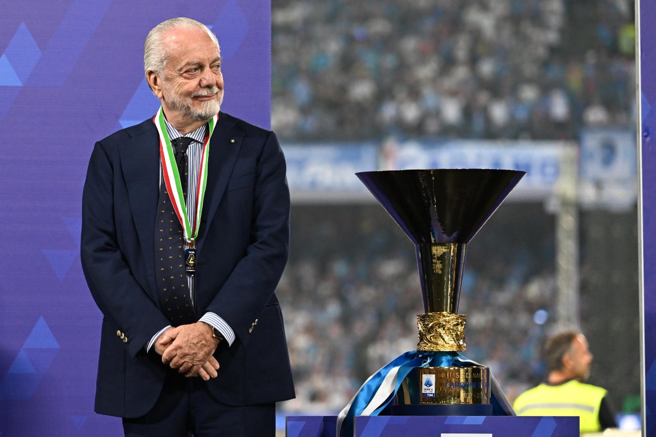 Aurelio De Laurentiis, presidente del Napoli