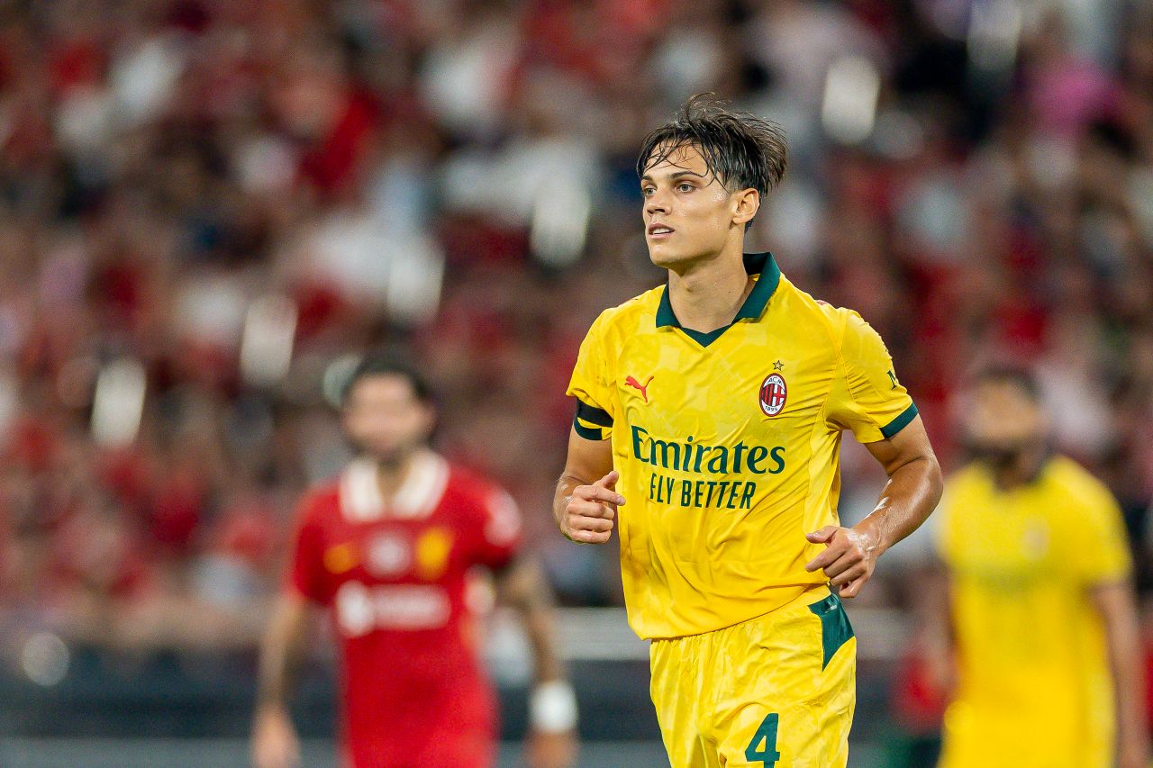 Samuele Ricci in maglia Milan