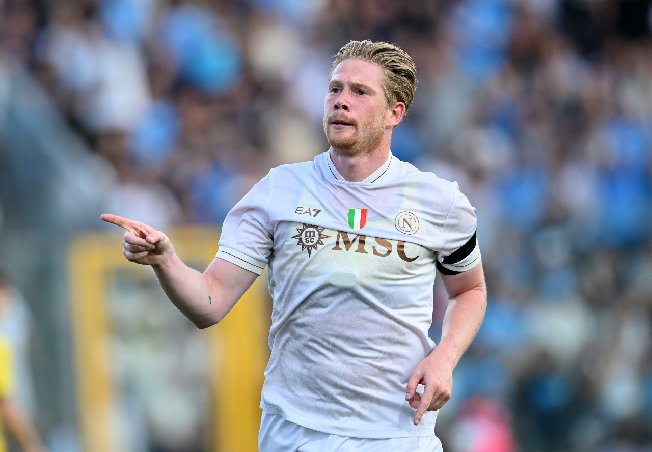 De Bruyne in maglia Napoli