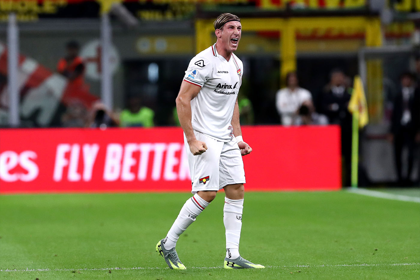 Federico Baschirotto in maglia Cremonese