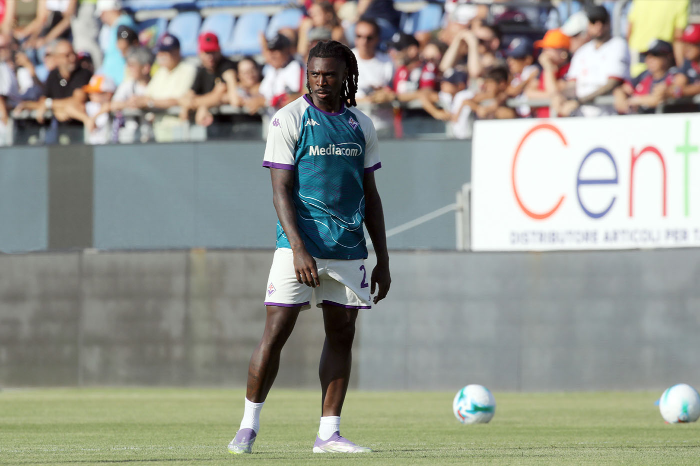 Moise Kean in maglia Fiorentina