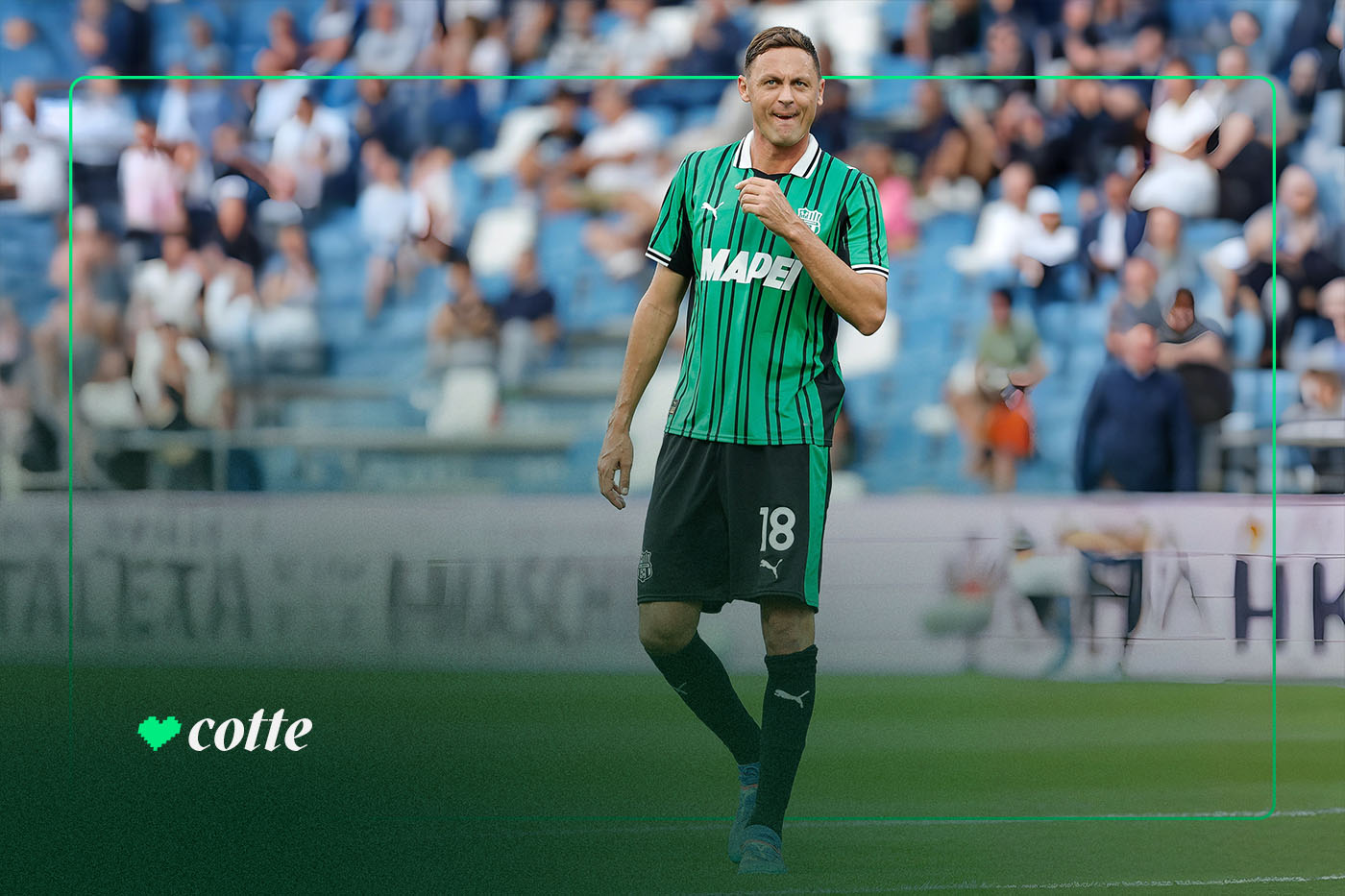 Nemanja Matic in maglia Sassuolo