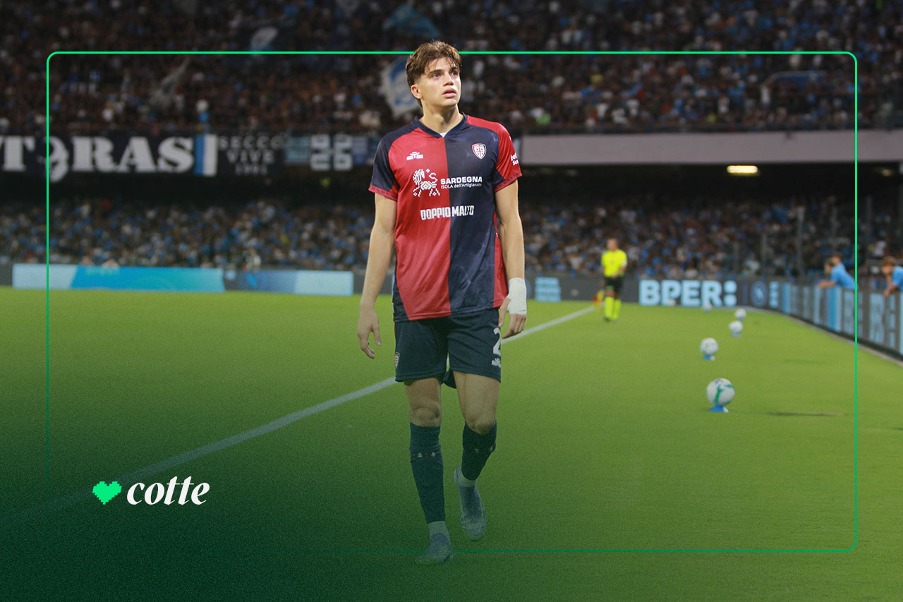 Marco Palestra in maglia Cagliari