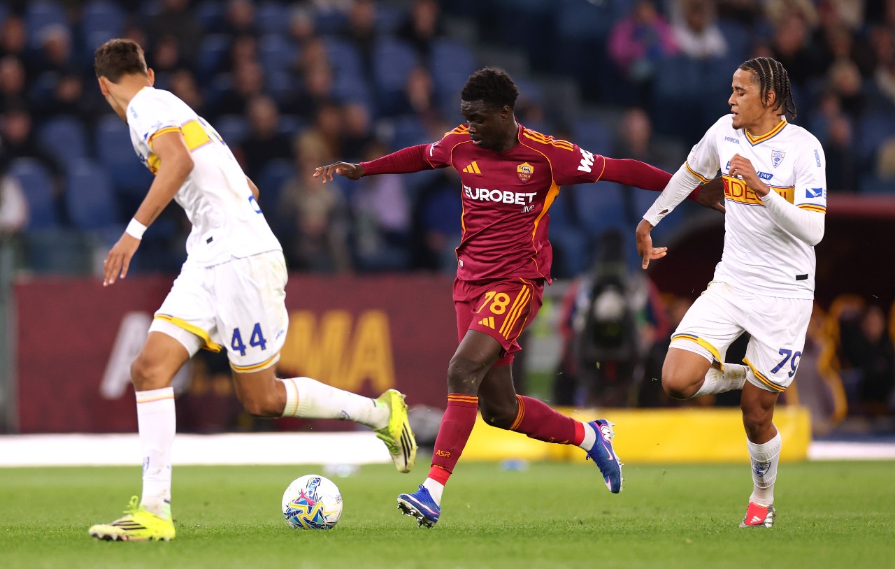 Robinio Vaz in maglia Roma