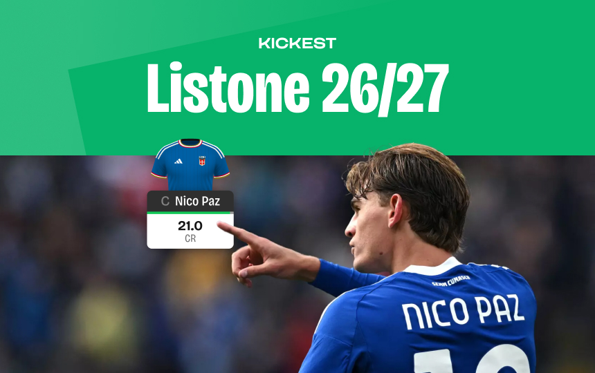 Listone Fantacalcio Serie A Kickest 2026 2027